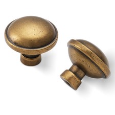 10 Pack Kitchen Cabinet Knobs Antique Brass Cabinet Knobs Vintage Drawer Knob...