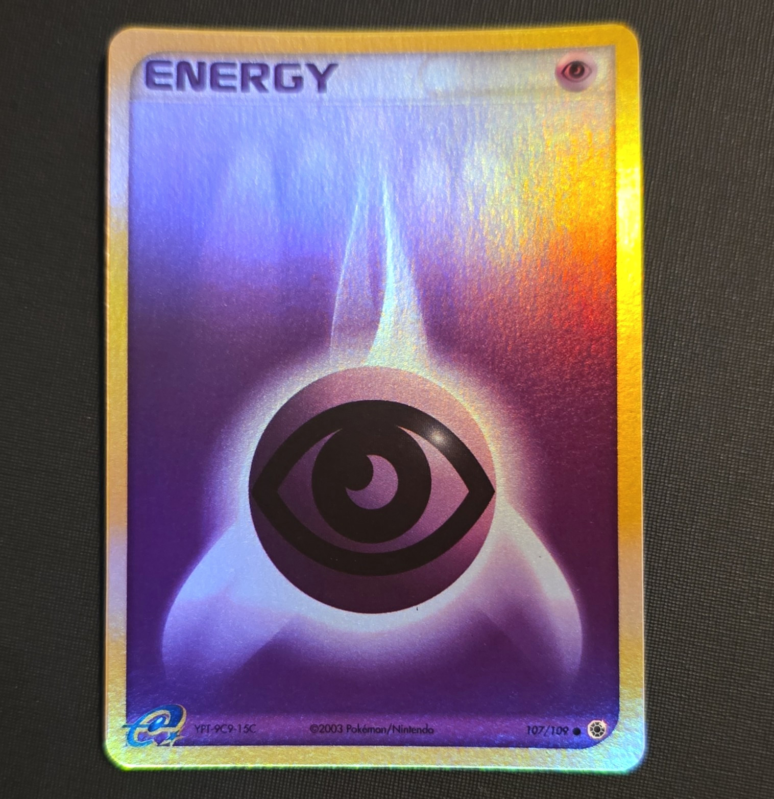 The Pokémon Company Psychic Energy 107/109 EX Ruby & Sapphire RH EN