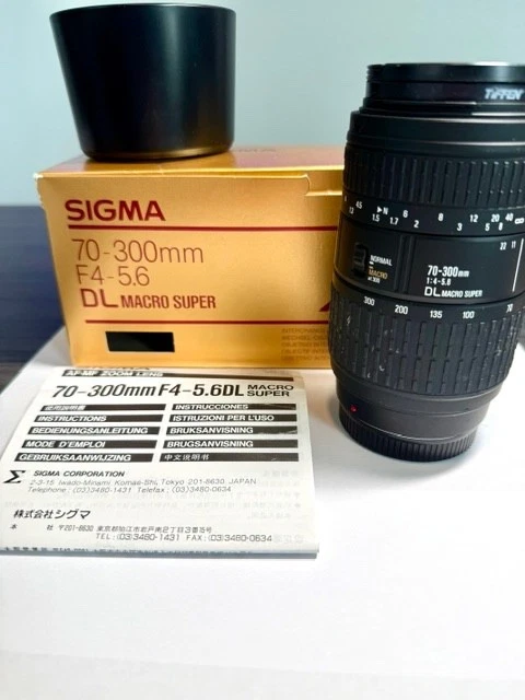 Sigma 70-300mm f/4-5.6 Camera Lenses for sale - eBay