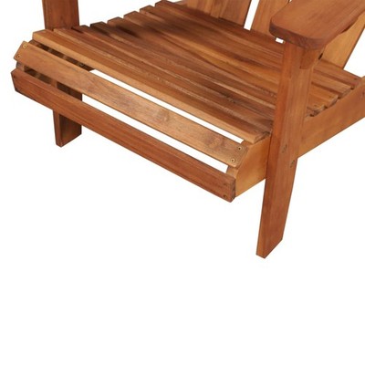 Adirondack Chair Lounge Patio Lawn Chair for Garden Solid Wood Acacia vidaXL