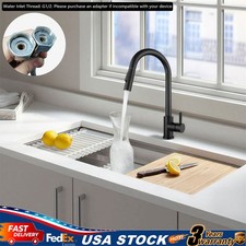 360  Rotating Kitchen Tap 0  90  Hot  Cold Kitchen Faucet Retractable Deck Mount