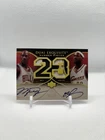 New ListingMICHAEL JORDAN/LEBRON JAMES Exquisite Dual Jersey AUTO 23/23 REPRINT-READ