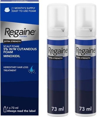 Regaine For Men Extra Strength Foam Hair Regrowth Treatment 2 Monatsvorrat