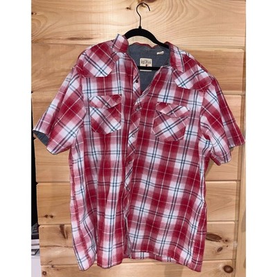 Plaid Short Sleeve Shirt 