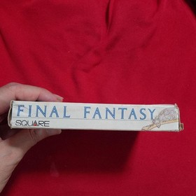 Final Fantasy 1 NES SQUARE Nintendo Famicom With Box from Japan Used Rare