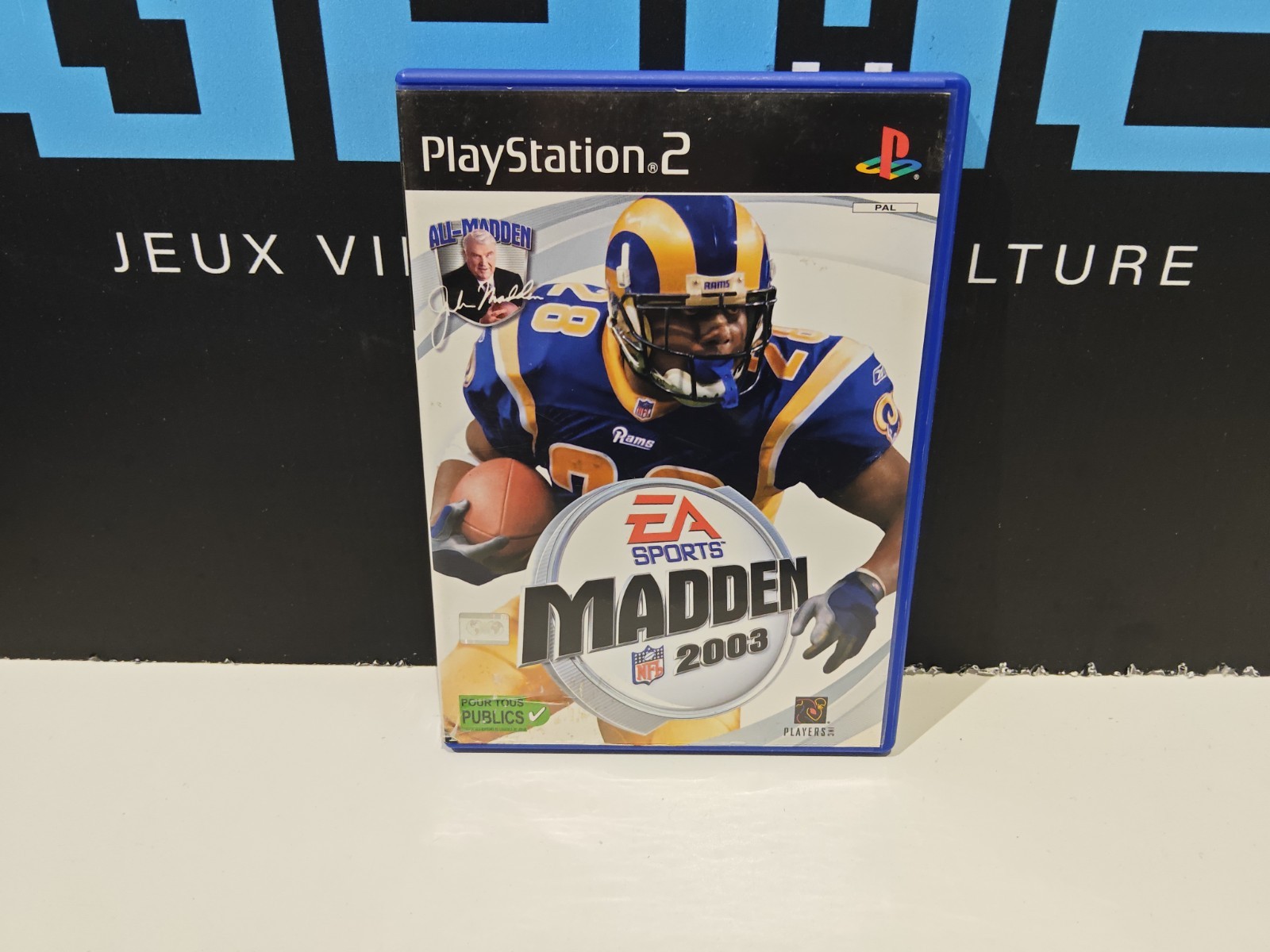 Madden NFL 2003 Sony Playstation 2 PS2 Pal Fr