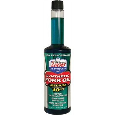 Lucas Synthetic  Fork Oil 10WT 16oz 10772
