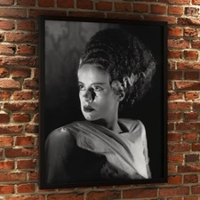 Bride of Frankenstein Classic Movie Poster Printed on Heavyweight Matte Paper