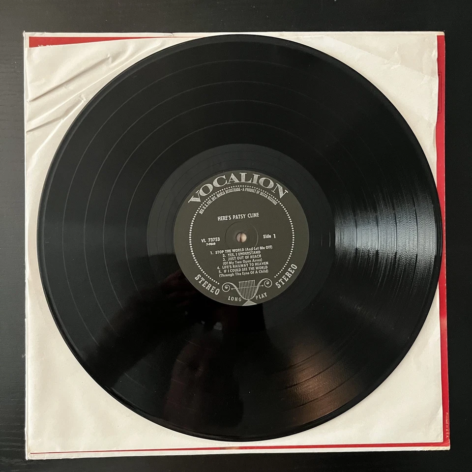 Patsy Cline 'Here's Patsy Cline' Vocalion (LP, 1965) Rare Country Music: VG+  Foto 4 de 4