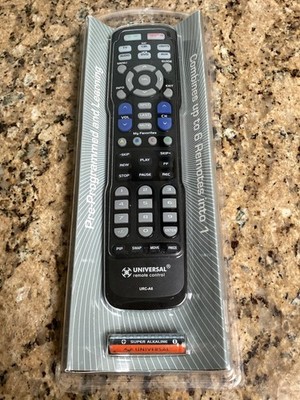 URC-A6 Pre-Programmed and Learning Universal Remote Control (New Sealed)