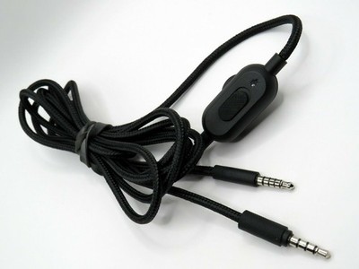 Original Logitech G433, G233, G Pro, G Pro X Ersatz-Kabel 3,5mm m. Bedinelement
