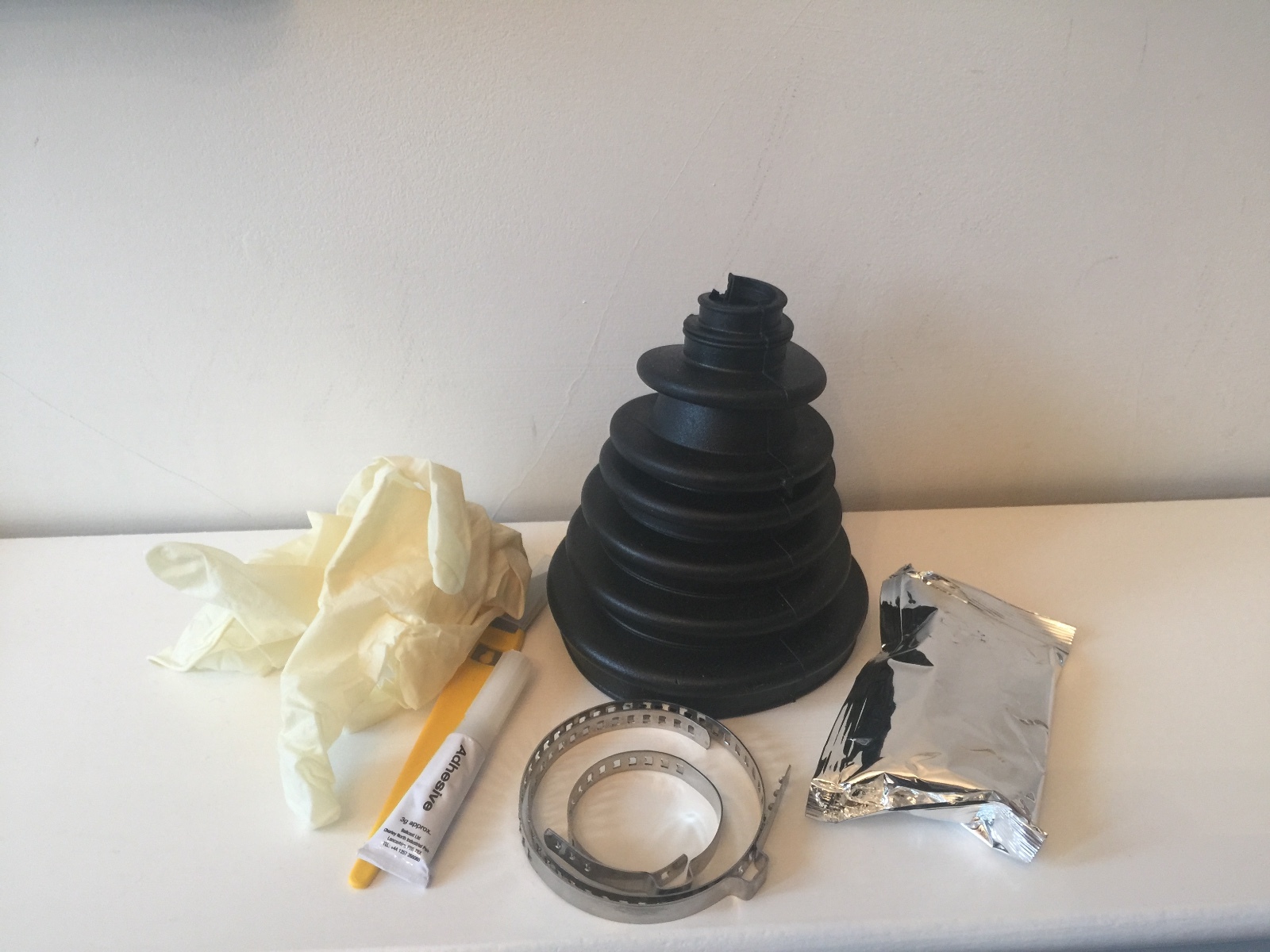 Split CV Boot Gater Stickyboot Quality Rubber Car Van Easy Fit Glue