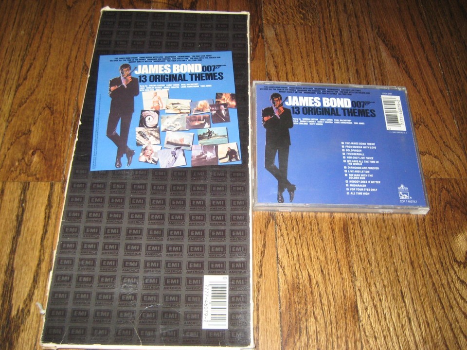 James Bond 13 Original Themes Longbox + Original cd Paul McCartney
