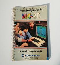 1981 Personal Computing on the Vic 20: A Friendly Computer Guide, Spiral Bound