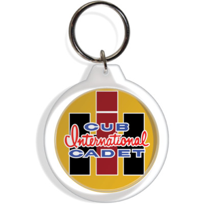 Int Cub Cadet Farm Garden Tractor keychain keyring yard lawn Mower Fob parts