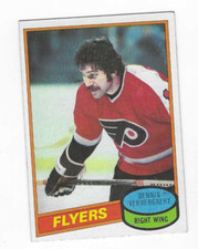 1980-81 TOPPS DENNIS VERVERGAERT #99 PHILADELPHIA FLYERS