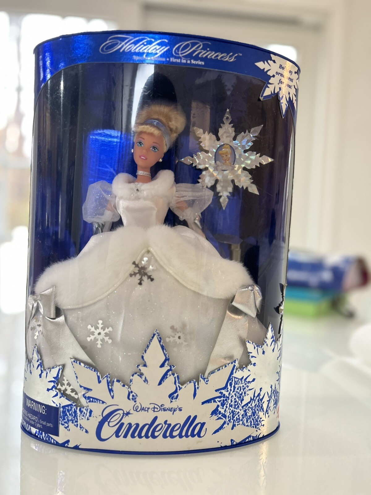 Holiday Princess 1996 Walt Disney's Cinderella Barbie Special 1st Edition