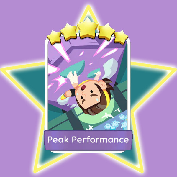 Peak Performance Monopoly GO Sticker 5 Star eBay