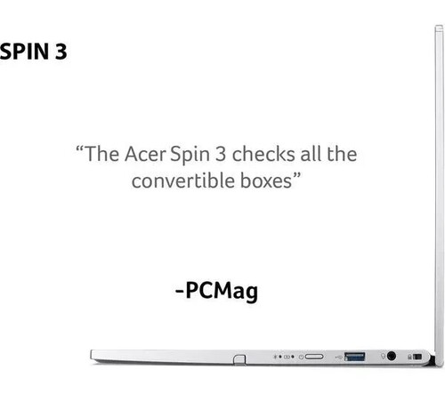 ACER Spin 3 SP313-51N Intel Core i5-1135G7 8GB RAM 512GB SSD 13.3" 2 in 1 Laptop - Picture 4 of 5