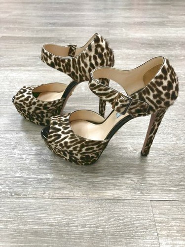 prada leopard sandals