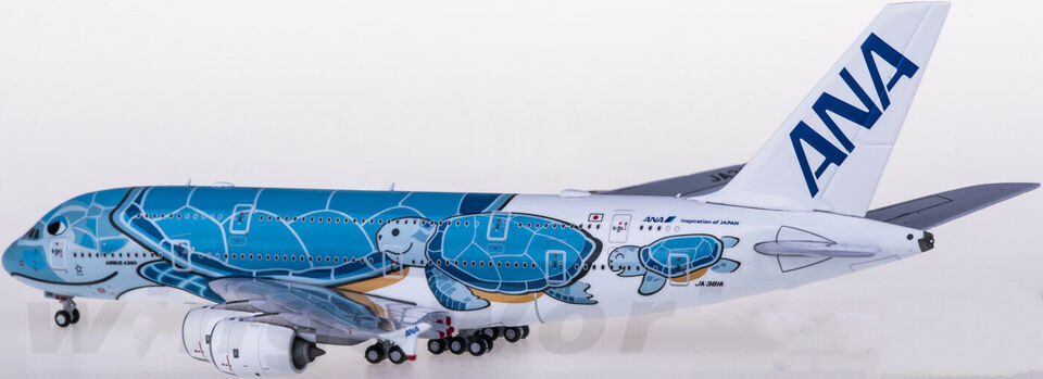 1:400 JC Wings ANA AIRBUS A380 Passenger Airplane Diecast Aircraft