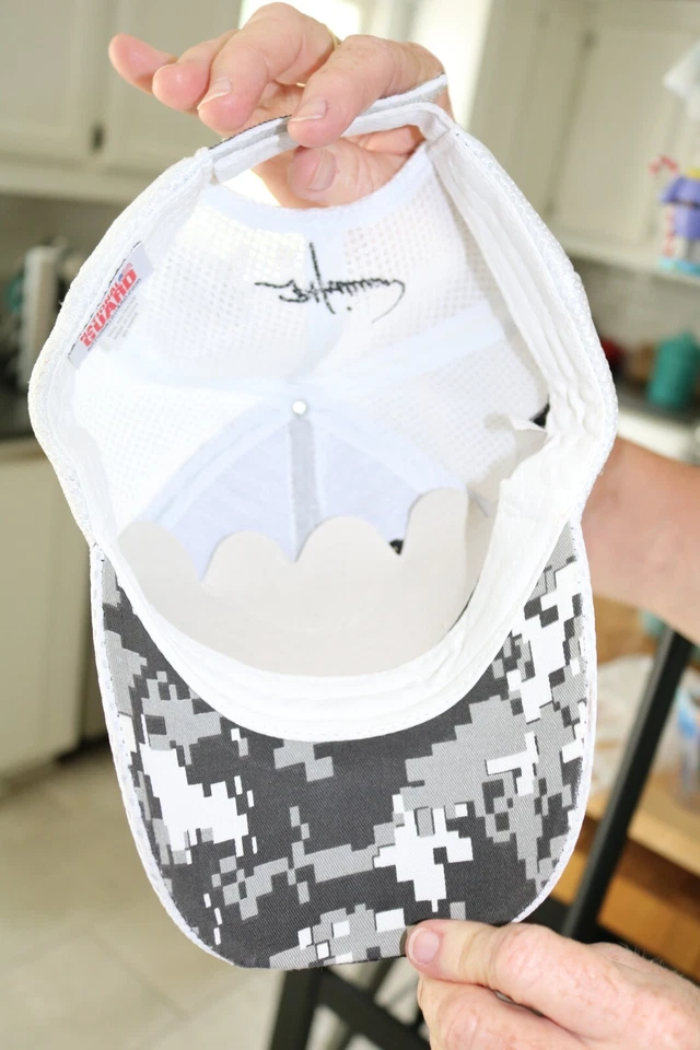 Autographed JR Hildebrand Hat National Guard Indy Car Racing Hat Indy 500 - Image 2 of 4