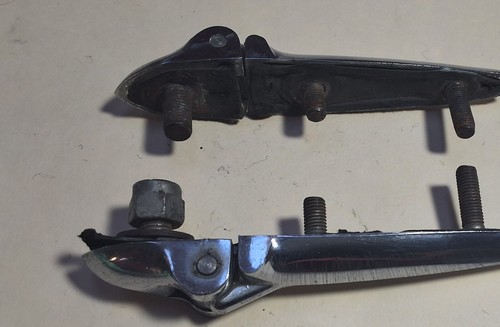 Triumph TR4 TR4A Spitfire TR250 Trunk Hinges-Pair Nice-S1 Box#21#16