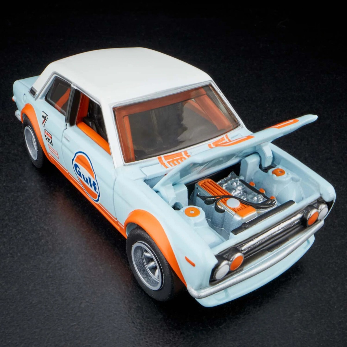 ホットウィール ダットサン 510 GULF Amazon.com: Hot Wheels RLC Collectors Exclusive Gulf Datsun