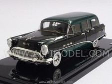 1954 Buick Century Estate Wagon Black/Green 1:43 TRUESCALE TSM144315