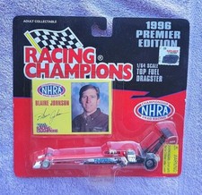 Blaine Johnson 1996 Edition Racing Champions Top Fuel Dragster 1/64 NHRA Diecast