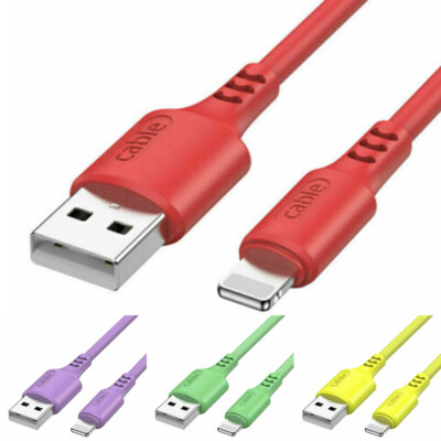 7 Max For iPone XS Charging 11 Plus Cable 6 XR Cord Data Pro New Durable 12 8
