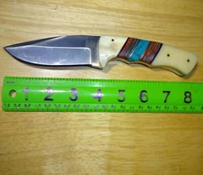 chipaway cutlery hunting knife with leather sheath