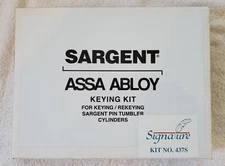 Sargent Assa Abloy Signature Pin Kit 437S (NEW SEALED)
