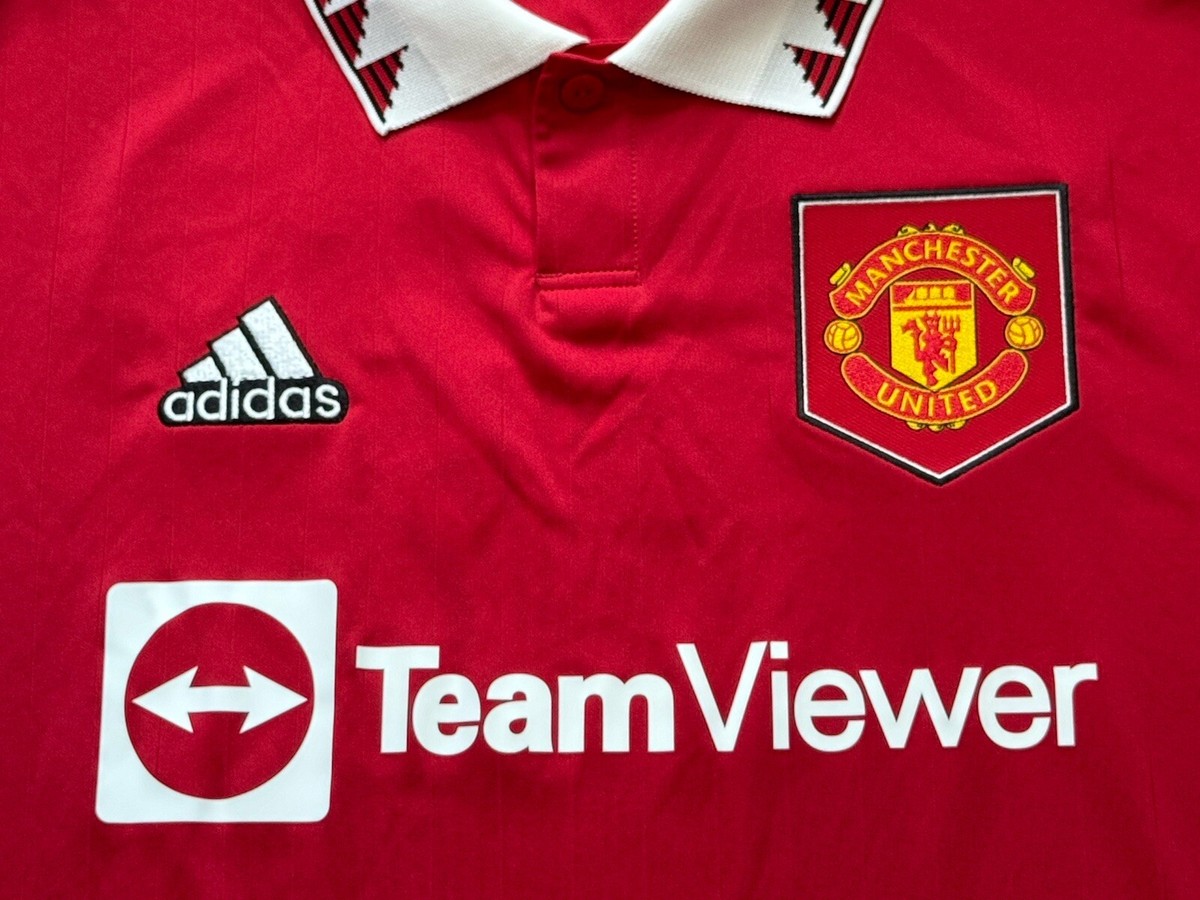 2022/23 Manchester United Home Jersey #7 Ronaldo 3XL Adidas Long