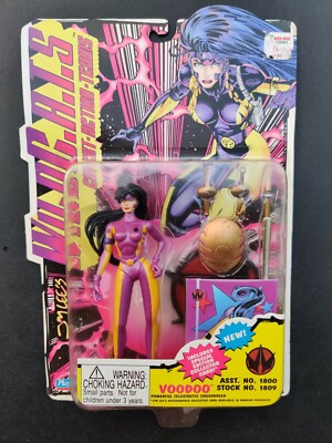 VTG Playmates 1995 Jim Lee's Voodoo Action Figure Wildcats Covert Action Team