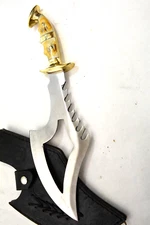 Amazing Frost Chipaway Large Fix Blade Fantasy Combat Knife W Sheath 15.5"