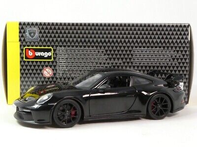 Burago BBurago Porsche 911 (992) GT3 Black 2021 1/24 18 Burago BBurago Porsche 911 (992) GT3 Black 2021 1/24 18