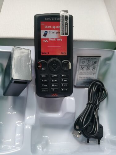 Teléfono móvil Sony Ericcson Walkman W810i W810 negro blanco desbloqueado completamente funcional - Imagen 1 de 24