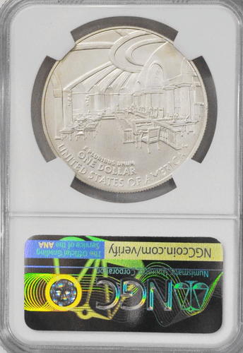 2005 P $1 John Marshall Commemorative Silver Dollar MS70 NGC - Picture 2 of 2