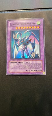 Yugioh! Elemental Hero Storm Neos PTDN-EN043 Super 1st Yugioh! Elemental Hero Storm Neos PTDN-EN043 Super 1st