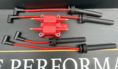 DPUK Confezione Bobina Accensione Mini One Cooper S R50 R52 R53 + Cavi HT 12137510738