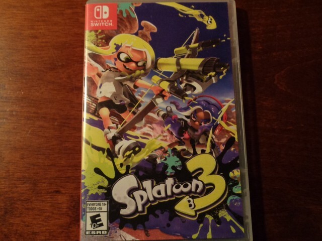 Splatoon 3 - Nintendo Switch   CASE ONLY   NO GAME   Authentic   USA-image