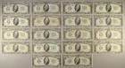 New ListingLot of (18) 1934 $10 Federal Reserve Notes F-Vf