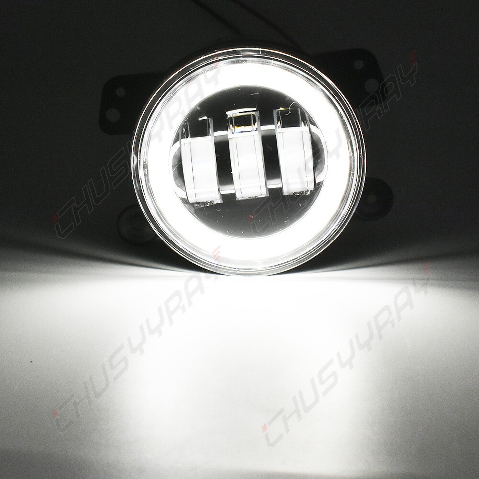 LED Fog Lights Pair Of 4" Round For 2011-2014 Dodge Charger 70W, 6000K Cold White, IP67 Waterproof Dodge Charger Fog Lights LED Fog Lights Pair Of 4" Round For 2011-2014 Dodge Charger 70W, 6000K Cold White, IP67 Waterproof Dodge Charger Fog Lights