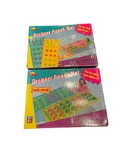 Sunco French Style Air Matress Pool Lounge Float Raft YELLOW 74" x 28" QTY 2