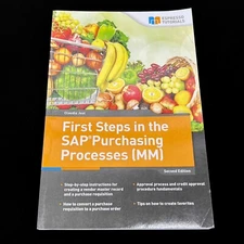First Steps in SAP Purchasing Process (MM) 2nd Edition Jost 2017 Paperback PB