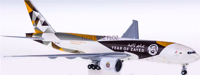 1:200 for JC Wings for Etihad Airways for Boeing 777-200LRF A6-DDE