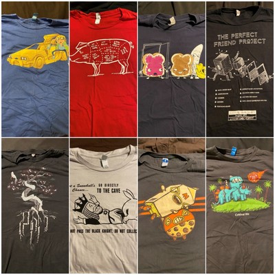 COOL 2XL T SHIRTS Woot! Assorted Designs Size 2XL XXL Original Parody Humor Fun