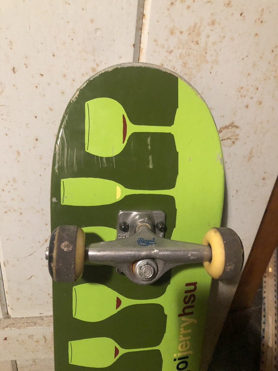 jerry hsu enjoi skateboard complete 7.75in | eBay