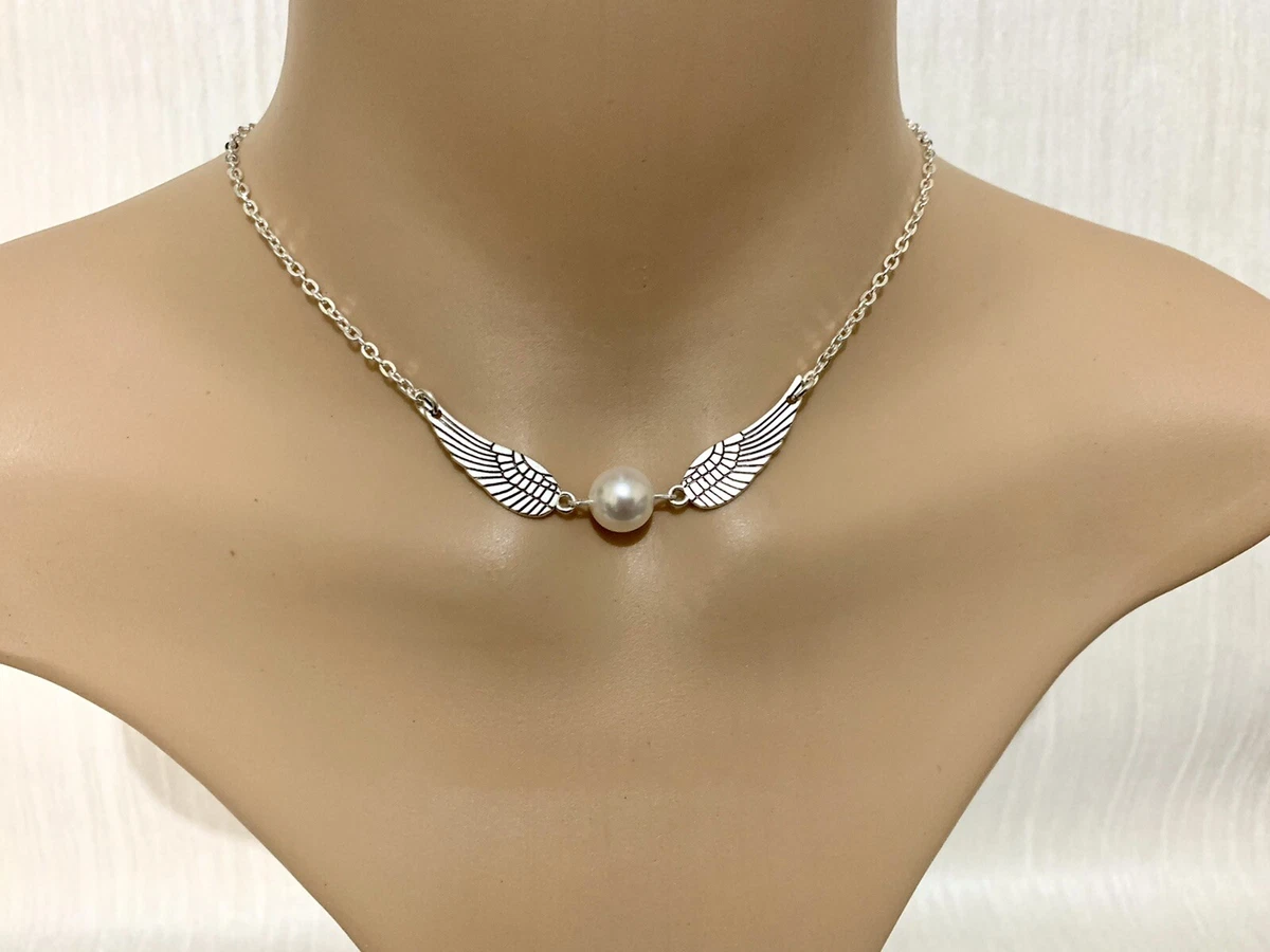 Angel wings best sale choker